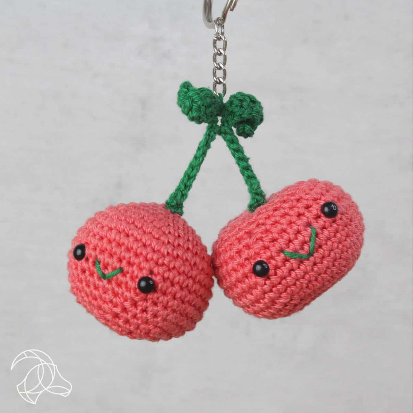 Cherry Keychain Crochet Kit