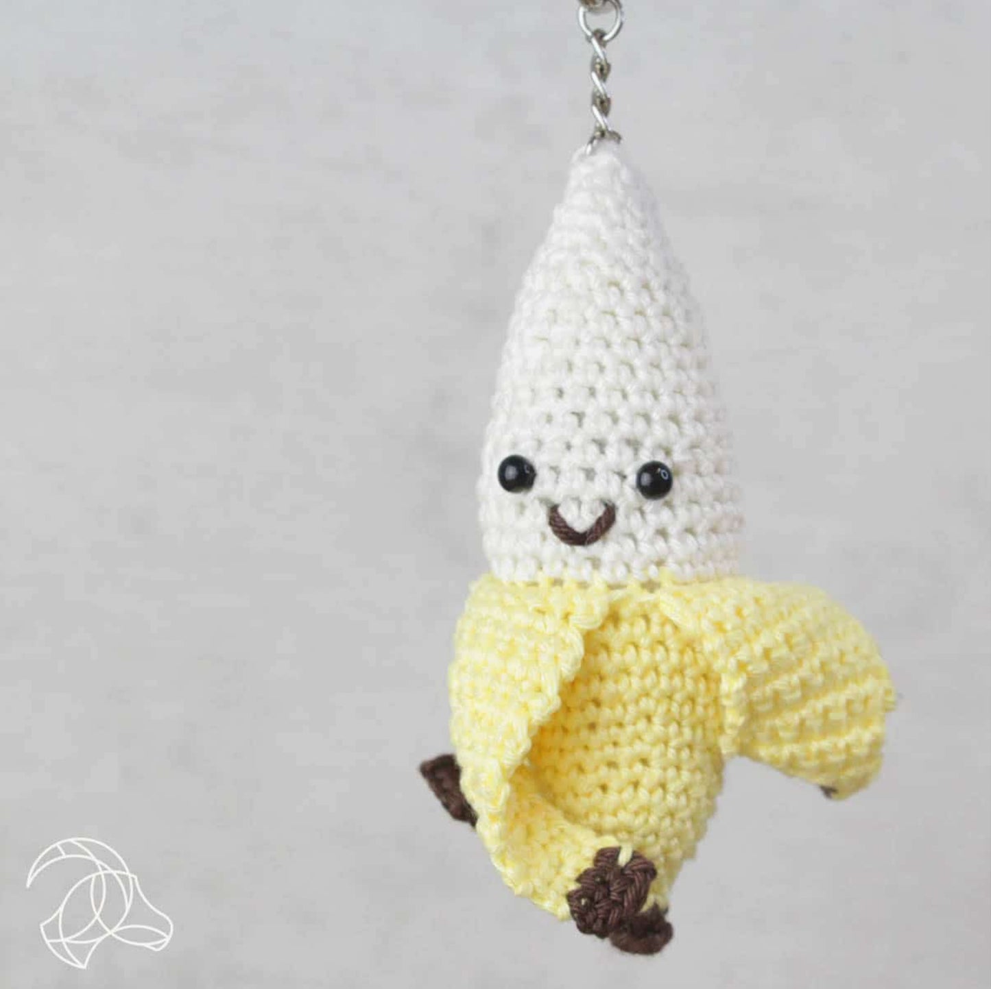 Banana Keychain DIY Crochet Kit