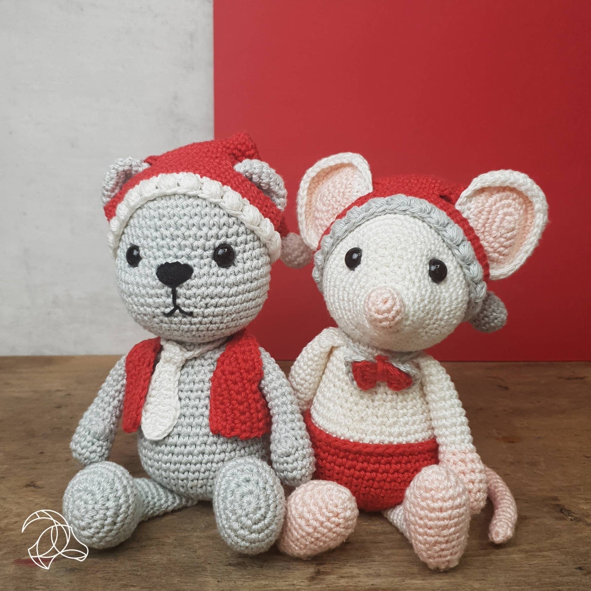 Christmas Mouse Crochet Kit