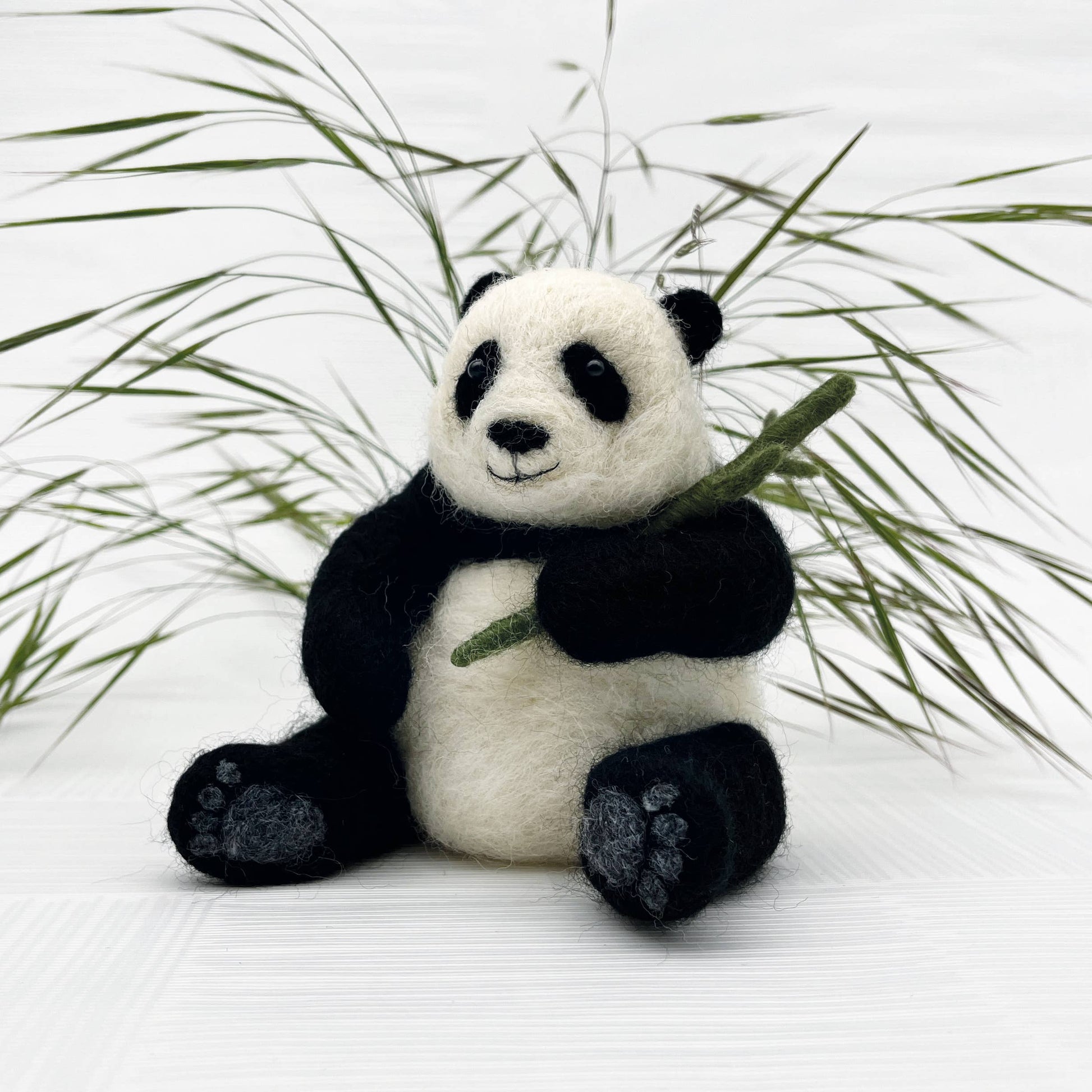 Needle Felting Kit - Panda - make your own giant panda