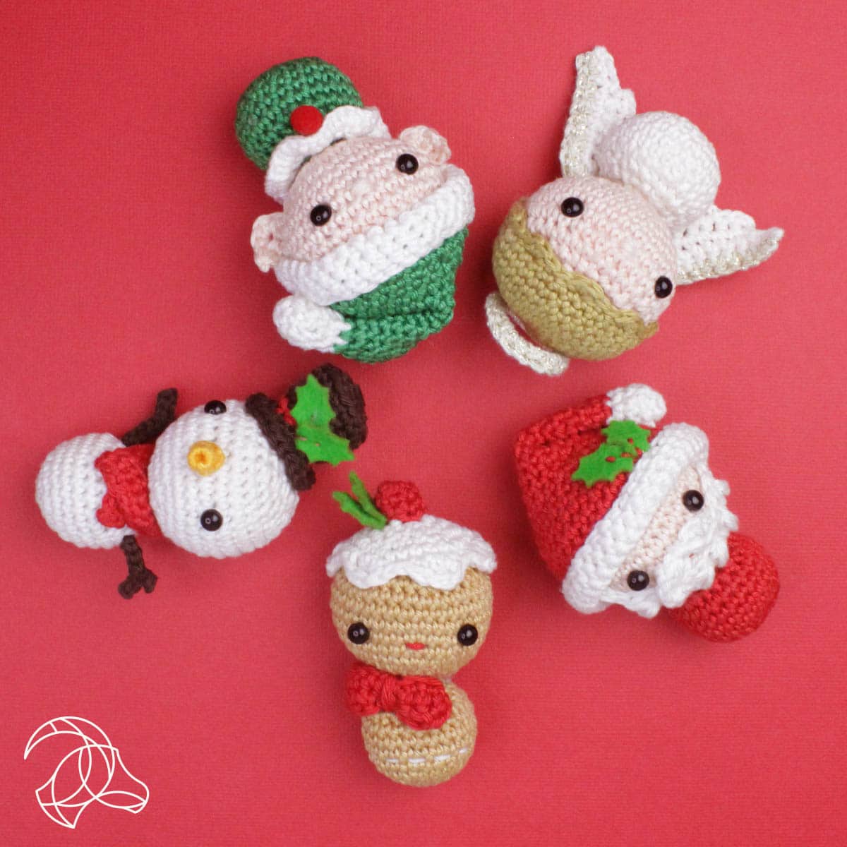 Mini Santa Claus Crochet Kit