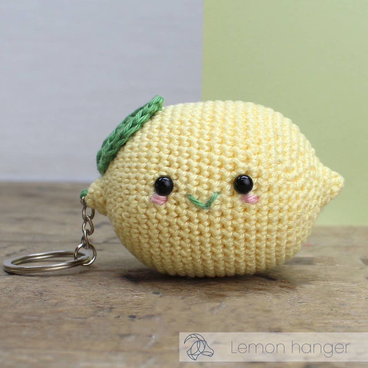 Lemon Keychain Crochet Kit