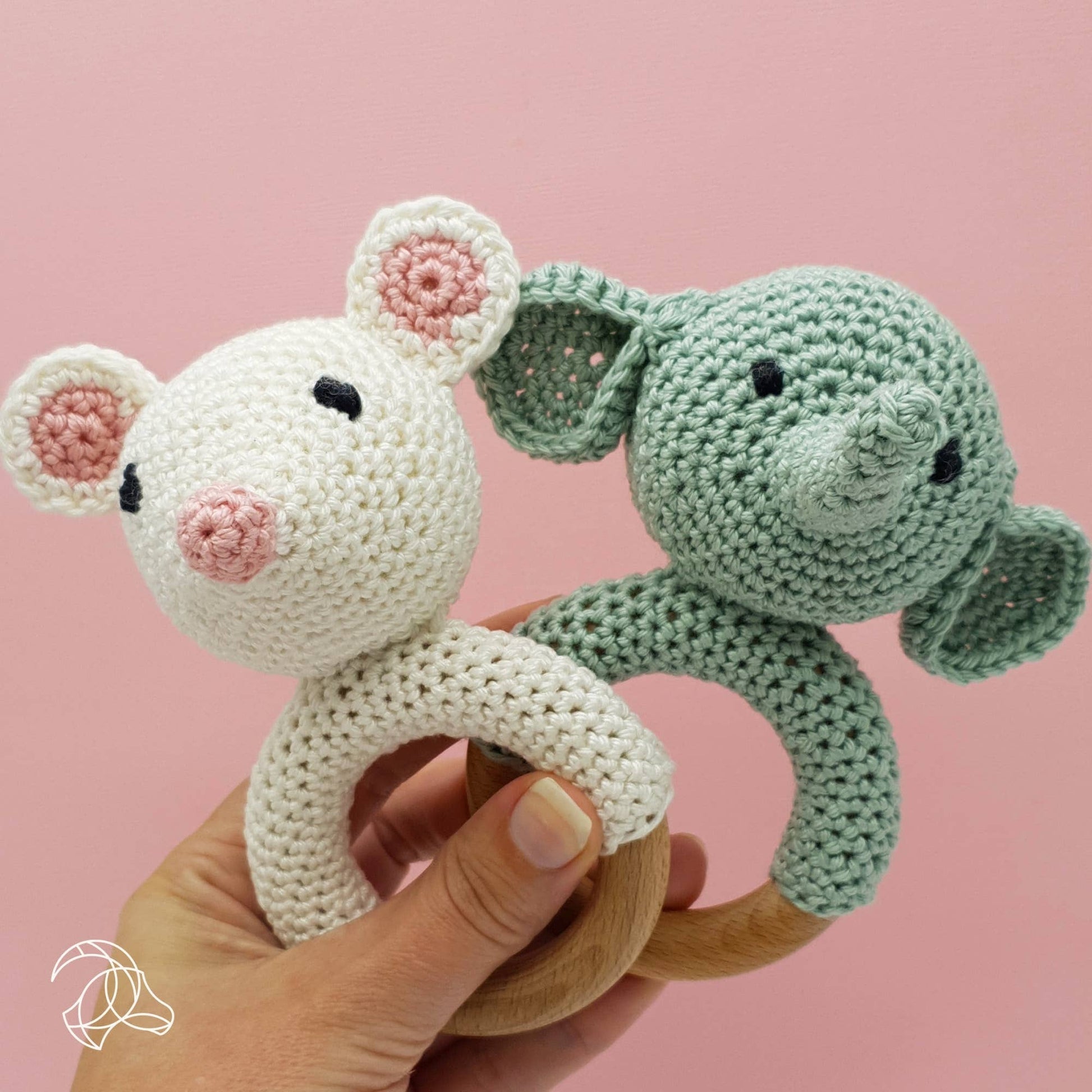 Elephant Rattle Crochet Kit
