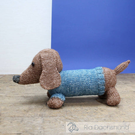 Ria the Dachshund Knitting Kit