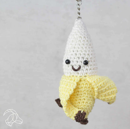 Banana Keychain DIY Crochet Kit