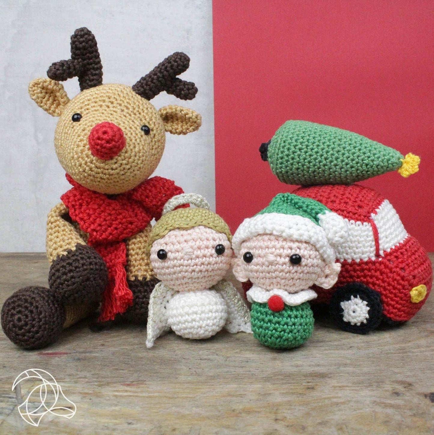 Rudolf the Reindeer DIY Crochet Kit