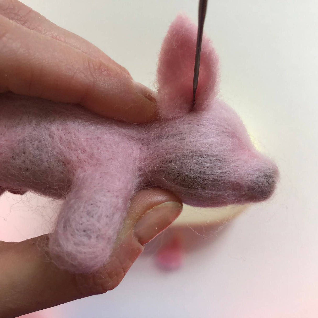 Needle Felting Kit - Piglet
