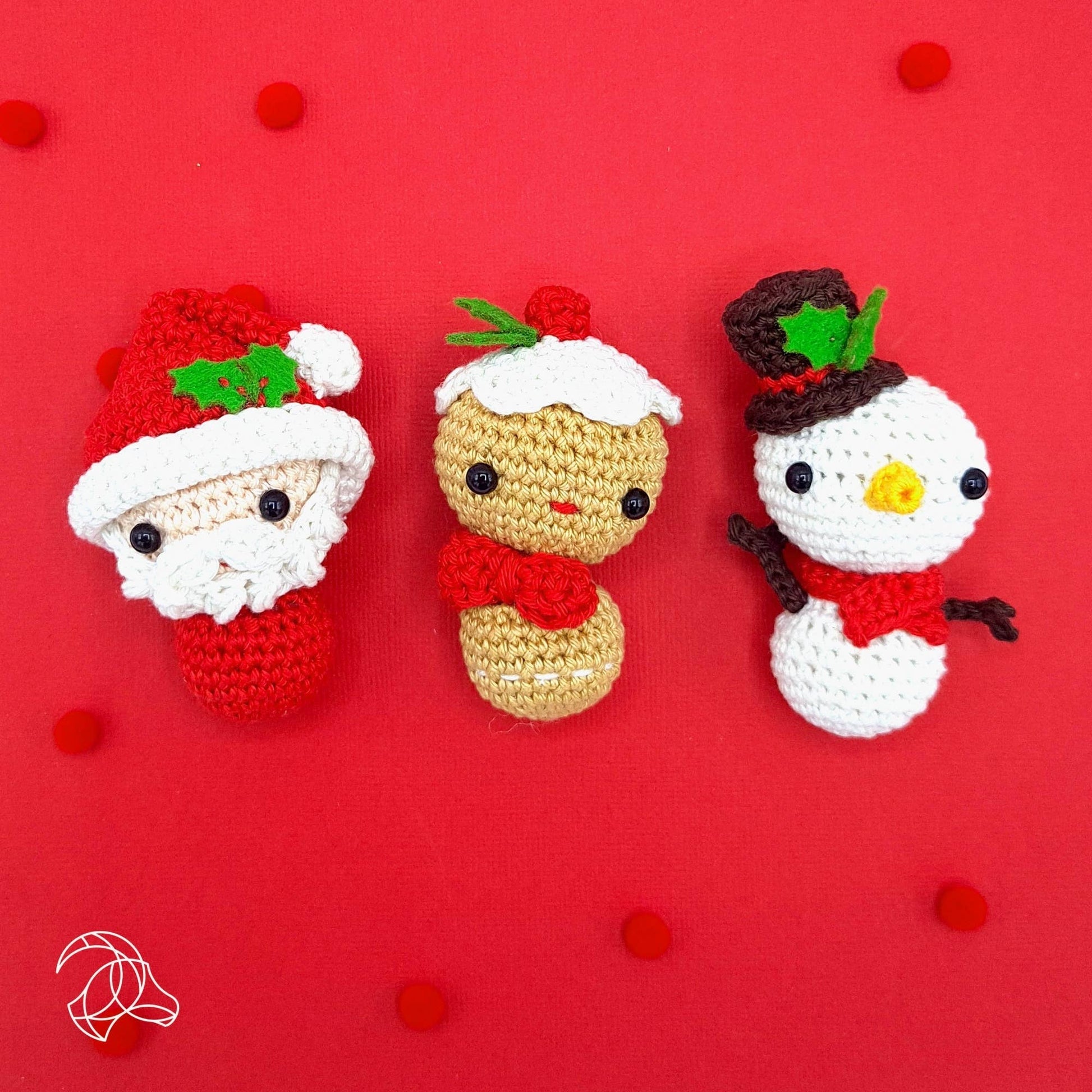 Mini Santa Claus Crochet Kit