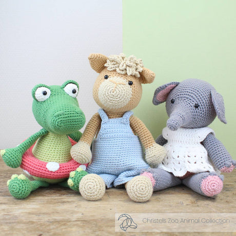 Olga the Elephant Crochet Kit