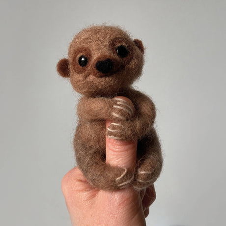 Needle Felting Kit-Baby Sloth