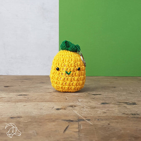 Pineapple Keychain Crochet Kit