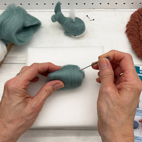 Needle Felting Kit-Whales