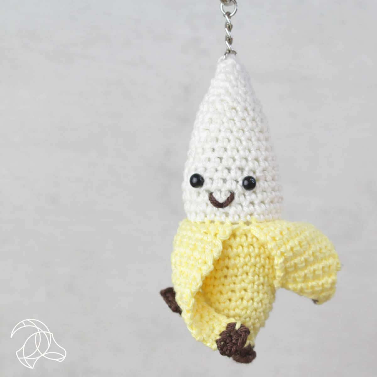 Banana Keychain Crochet Kit