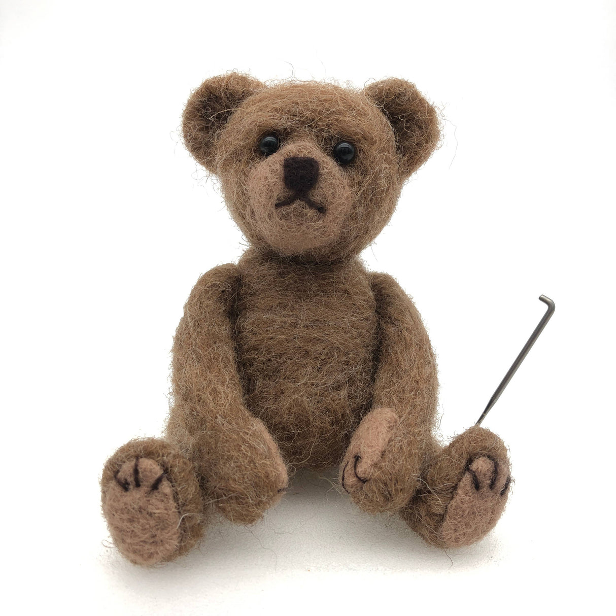 Needle Felting Kit - Teddy Bear. Beginners felt kit.