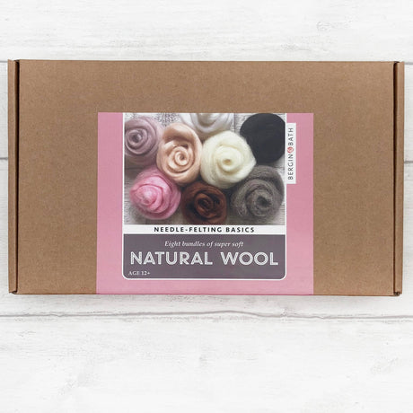 Needle Felting Starter Kit - Natural