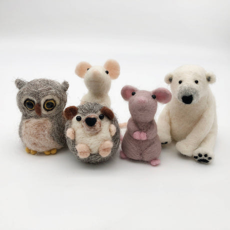 Needle Felting Bumper Kit - Creatures